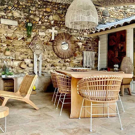 Villa Casa Angel -bohemian With Swimming Pool And Air Conditioning! Vauvert