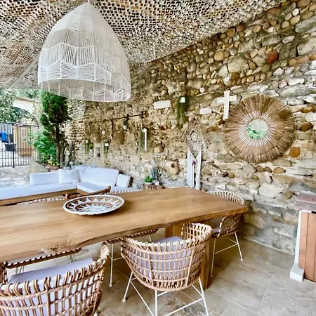 Casa Angel -bohemian With Swimming Pool And Air Conditioning! Vauvert