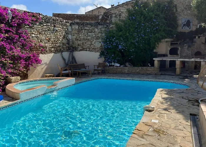 Вилла Casa Angel -bohemian With Swimming Pool And Air Conditioning!
