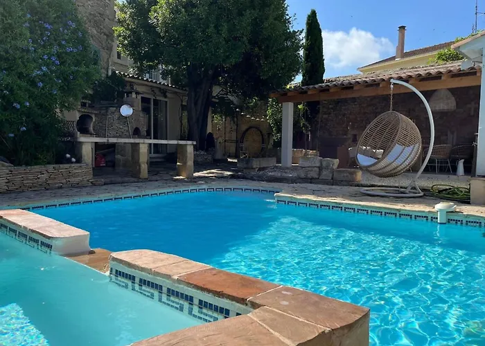 Вилла Casa Angel -bohemian With Swimming Pool And Air Conditioning! Вовер