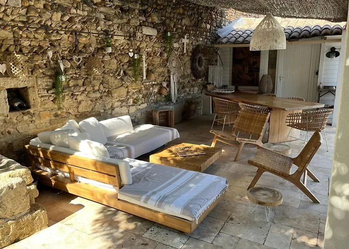Casa Angel -bohemian With Swimming Pool And Air Conditioning! Вилла *