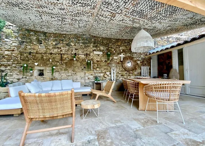 Casa Angel -bohemian With Swimming Pool And Air Conditioning! Вилла *